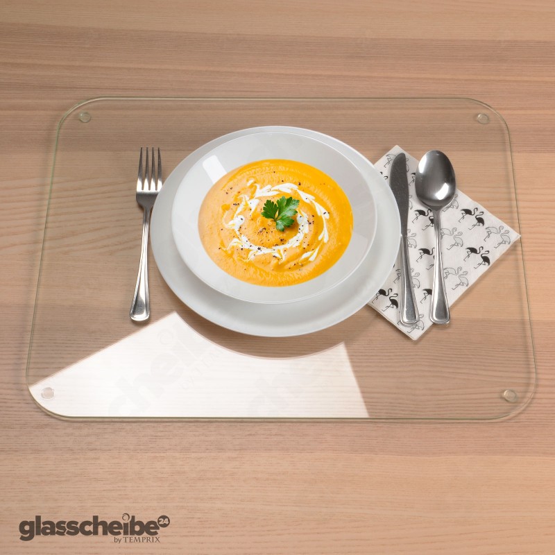 Tischset Klarglas